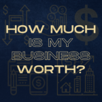how much is my business worth in gold with money and value images in the background
